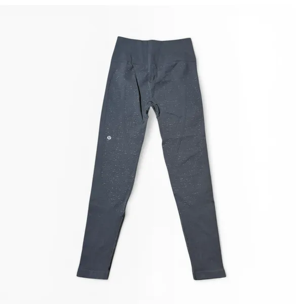 Lululemon Free to Flow Tight High Rise Leggings Gray Speckled Size 4? Gym‎ Yoga - Image 2