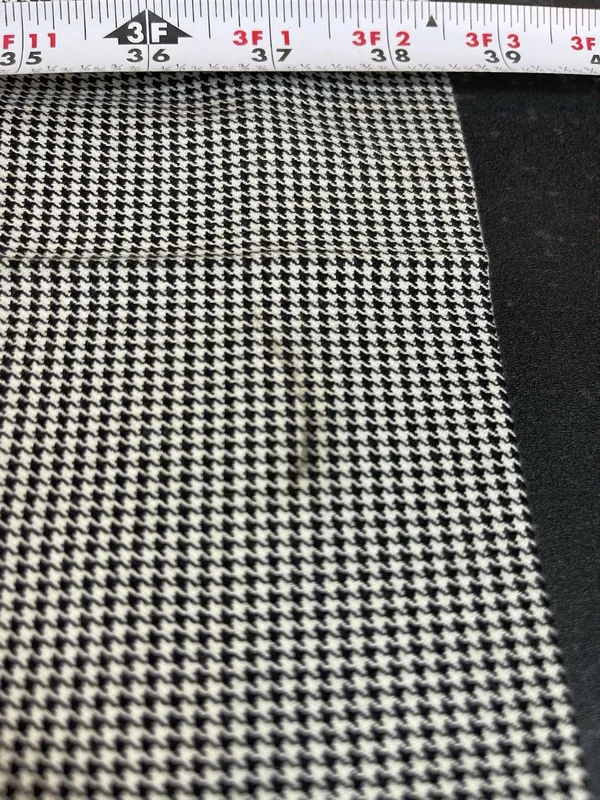 Lauren Ralph Lauren Black White Houndstooth Pants Size 12 Office Academia READ - Image 4
