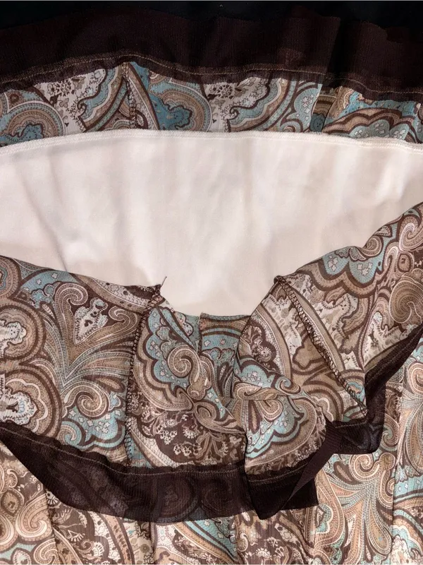 Vintage Dress Barn Paisley A Line Skirt - Image 3