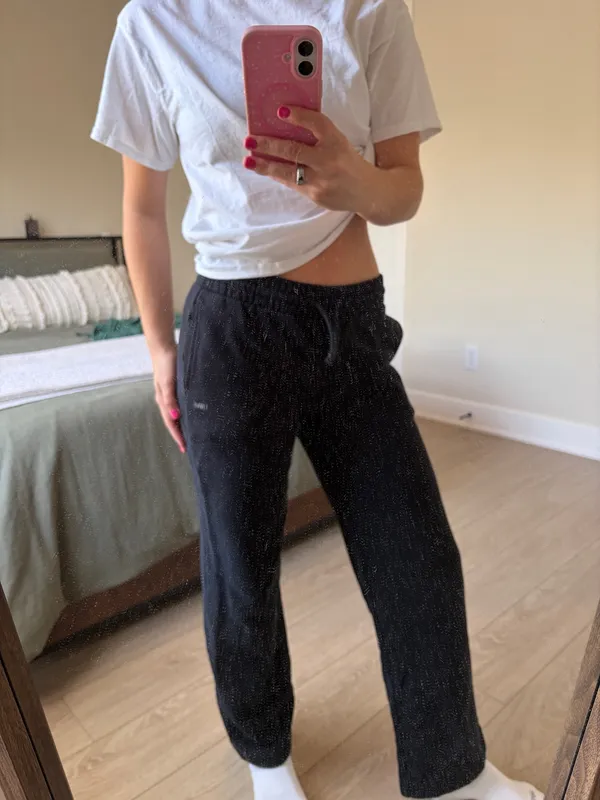 Aritzia Sweatpants Cozy Fleece Boyfriend - Image 2