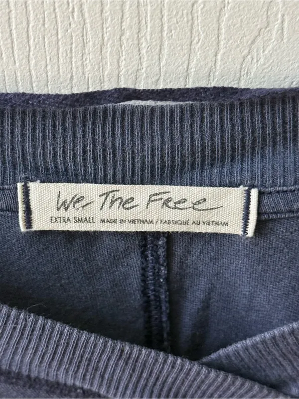 Free People We The Free Buffy Tee in Indigo - Image 4