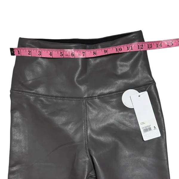 Yogaliscious Women's Lined Faux Leather Legging Sz S New With Tag - Image 3