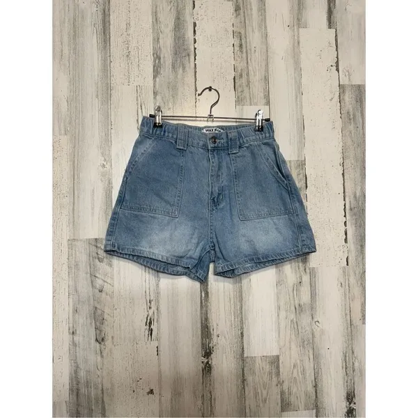 Wax Jean blue shorts - Image 2