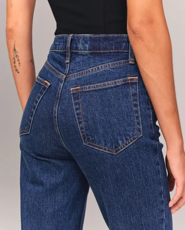 Abercrombie Ultra High Rise 90s Straight Jean - Image 3