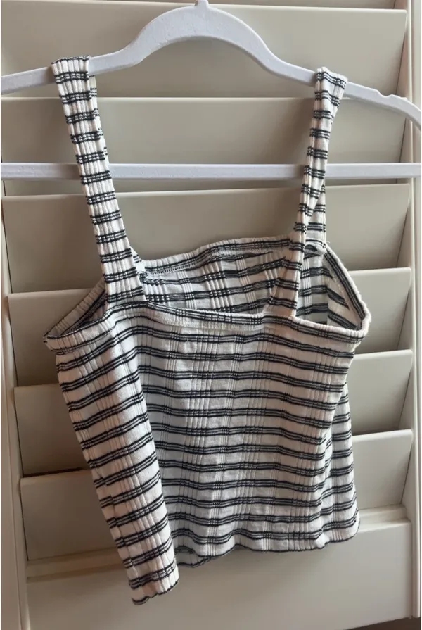 American Eagle Striped Tank Top  - Image 2