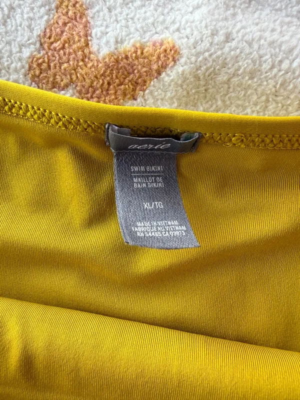 Aerie | Mustard Yellow Bikini Bottom | XL - Image 3
