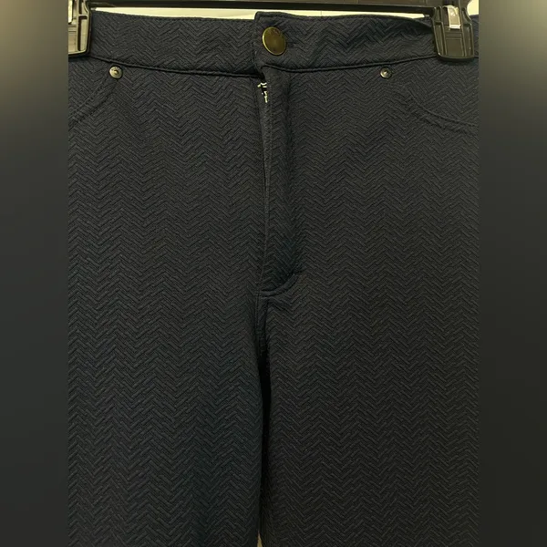 H&M Women's Black Skinny Medium Pants - Image 5