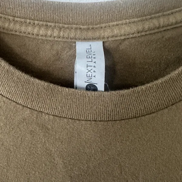 Next Level Apparel Diablo Rock Touchstone Climbing Brown T-Shirt Size M - Image 4