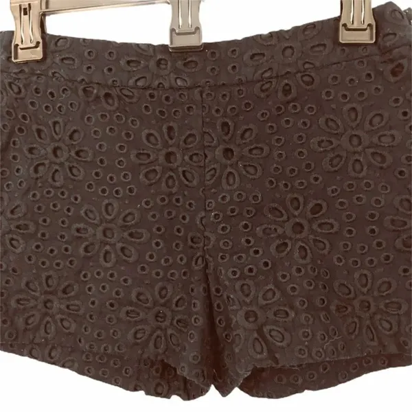 J.Crew floral cut out Navy Blue Shorts 0 - Image 2
