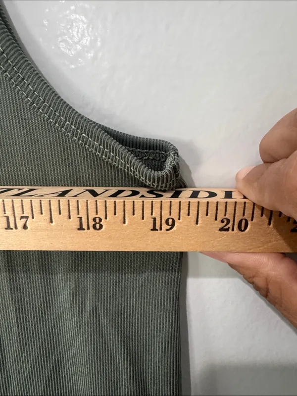 Marine Layer Ribbed Jumpsuit Size Medium Summer Travel Lounge - Image 6