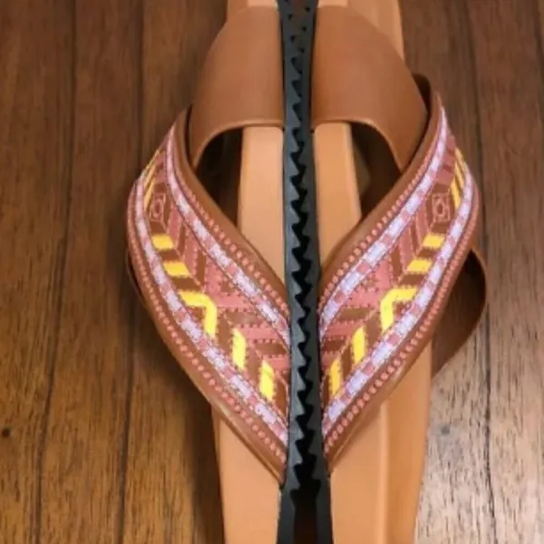 JOHNNY WAS Alessi‎ Sandal In Cuoio - Image 3