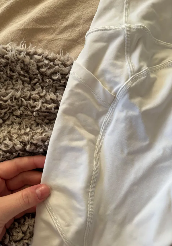 Lululemon White Leggings - Image 2