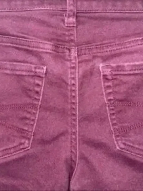 Aeropostale Maroon Midi Shorts - Image 7