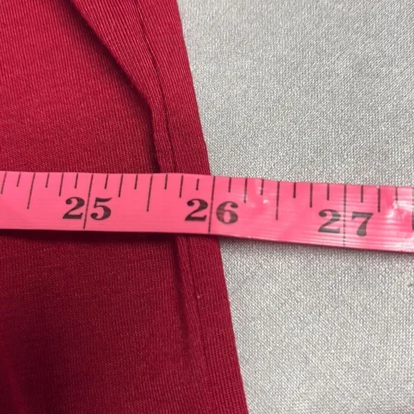 Shein Curve‎ 4XL Red Lune Twist Front V Neck Tshirt Dress Office Corporate Work - Image 11