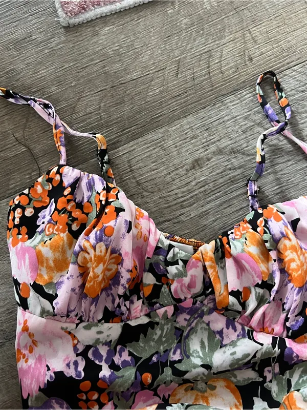 Hello Molly Friendly Banter Floral Mini Dress Size Small/4 - Image 12