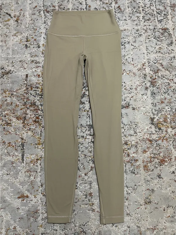 LULULEMON Align High-Rise Pant 28" size 6 tan - Image 2