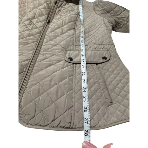 Liz Claiborne Womans quilted Jacket Tan Sz XL NWOT - Image 6