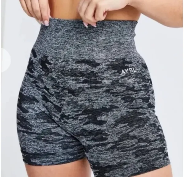 AYBL Evolve Seamless Bike Shorts Camo - Image 2