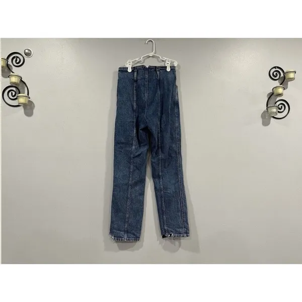 Abercrombie And Fitch Ultra High Rise Mom Jean Distressed Hem 2/26 - Image 4