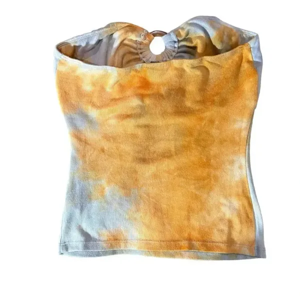 Wild Fable Women's‎ Blue and Orange Tube Top Size XS - Image 2