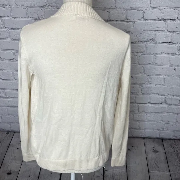 Lloyds wool blend cardigan sweater small - Image 3