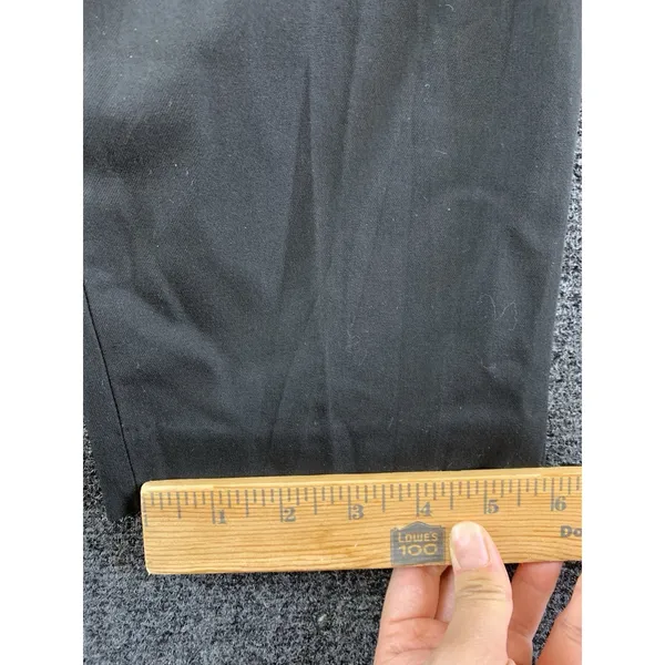 UNIQLO Women XS Black Smart Ankle Pants Tapered Stretch Office Work Trousers - Image 12