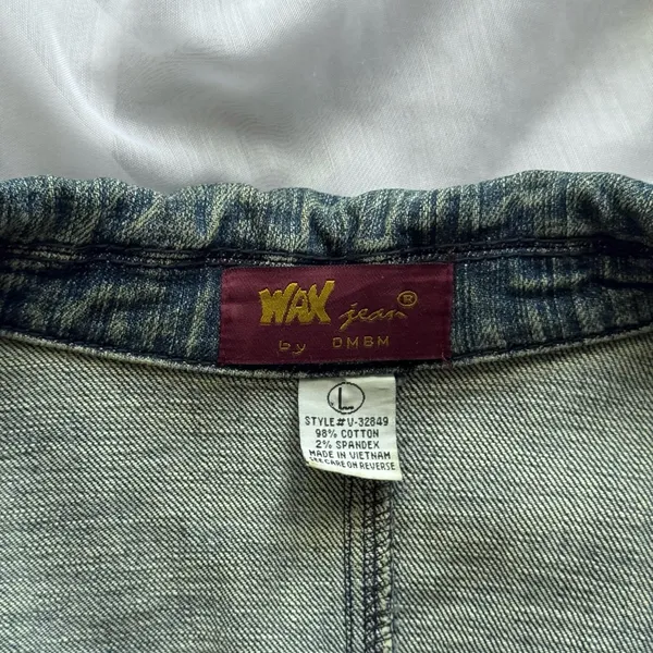 Wax Jean Y2K Denim Jacket - Image 3