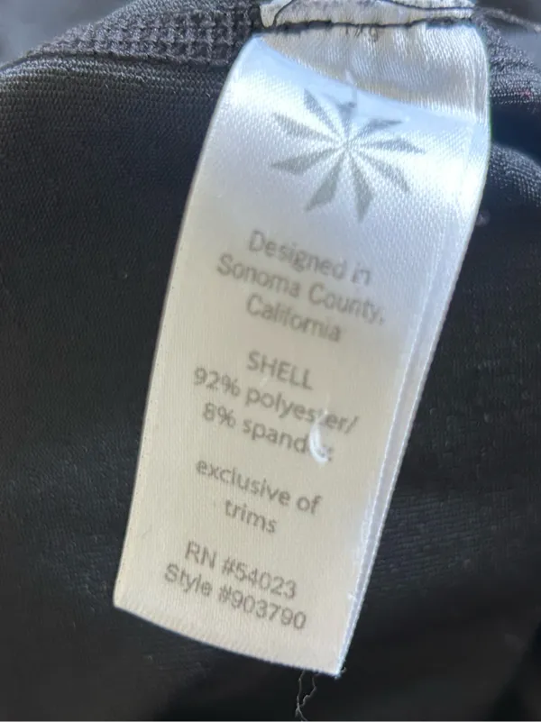 Athleta Black Printed Athletic Mini Skort‎ Skirt Size XS - Image 6