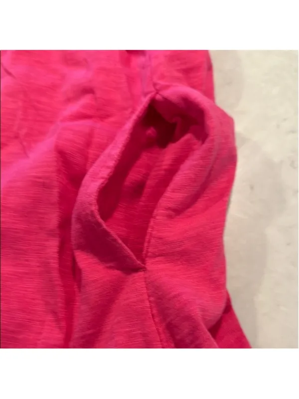 Fleur Bleue Pink T-Shirt Dress XL Pockets - Image 3