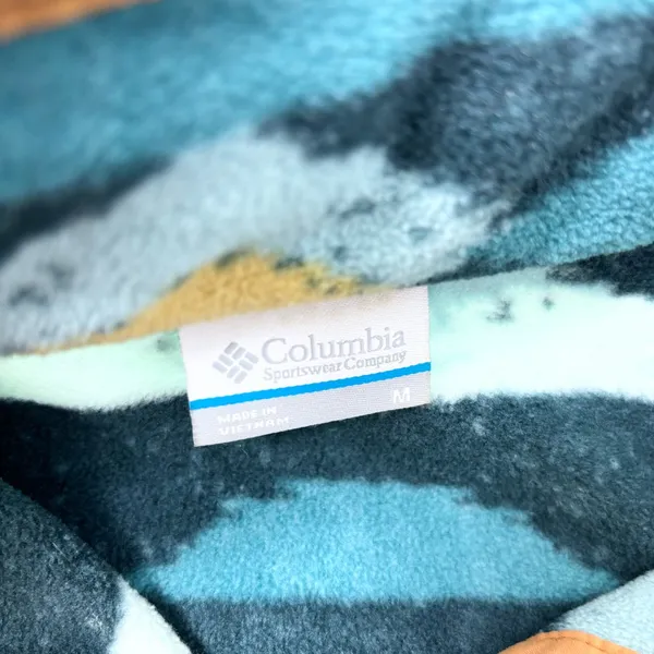 Columbia Women's Mountain Side Fleece Pullover Sweater Jacket‎ M - Image 9