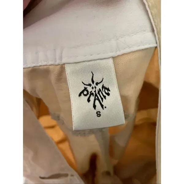 Prana khaki capri outdoor hiking pants gorpcore women's size small - Image 3