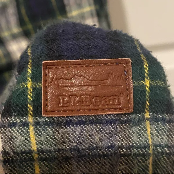 L.L.Bean Flannel Zip-Up Hoodie Jacket - Image 4