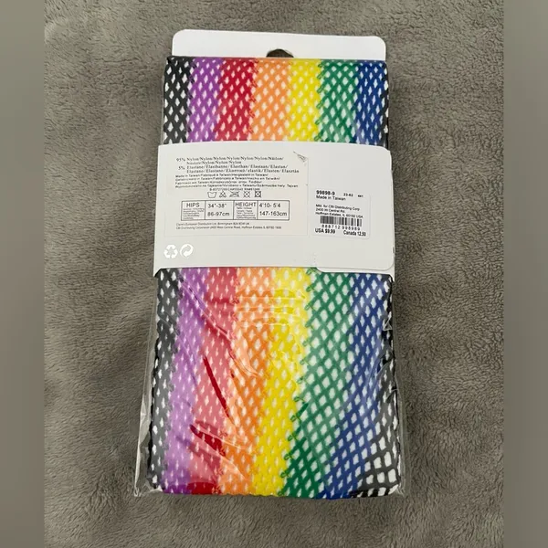 🌮NEW Icing Rainbow Fish Nets, S/M - Image 2