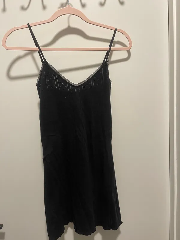 Cou Cou Intimates The Cami Dress Black Size XS - Image 4
