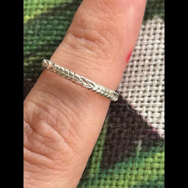 925 sterling silver ring size 5 lot d67 - Image 2