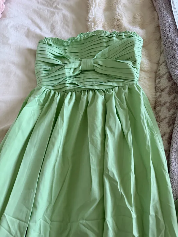 Wedding Guest Dress Green - Image 2