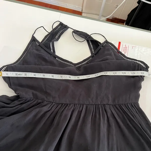 Urban Outfitters Cooperative Black Midi Flowy Dress Size 2 - Image 11