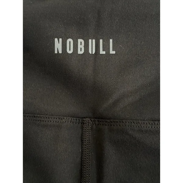 NOBULL Black Cropped Leggings High Rise Performance Tights Small - Image 7