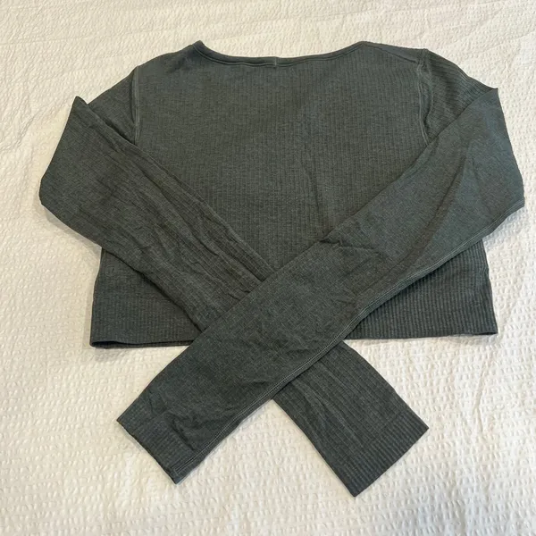 Lululemon Ebb to Street Long Sleeve Shirt 10 women - Image 2
