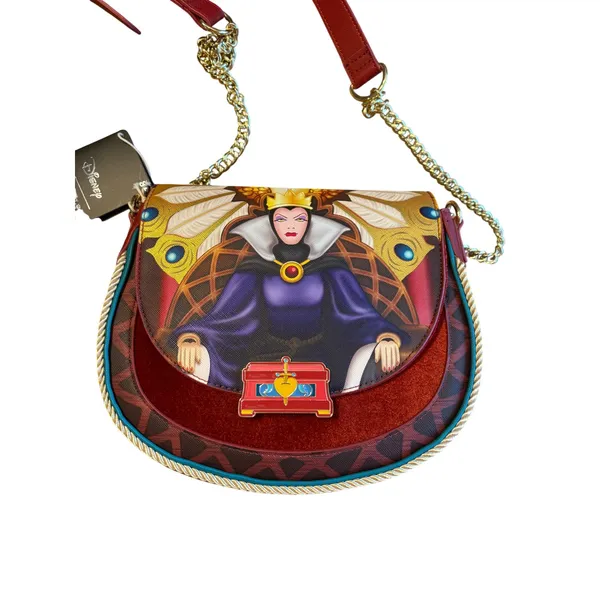 Loungefly Disney Evil Queen Mirror Magic Crossbody‎ Bag - Image 7