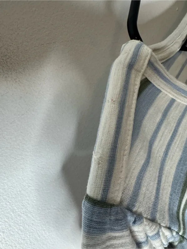 Veronica Beard Meg Striped Tee small - Image 6