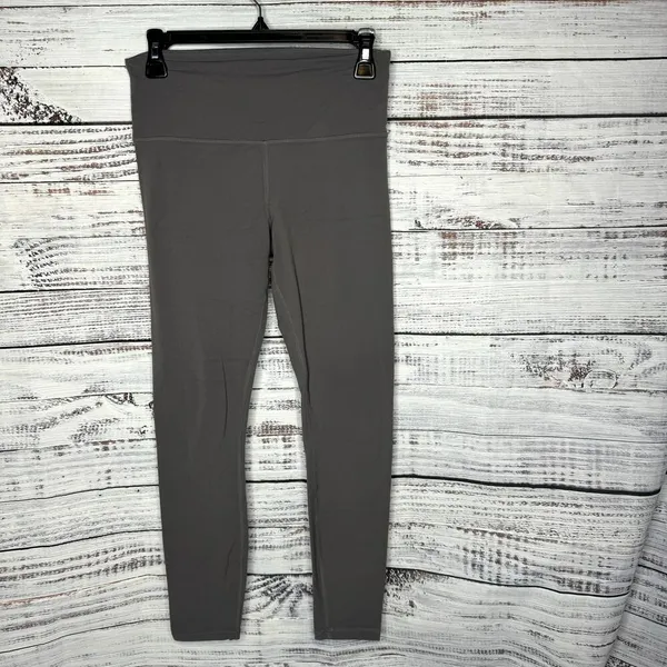 Athleta Elation 7/8 Tight Leggings Soft Yoga Workout Grey Sm - Image 2
