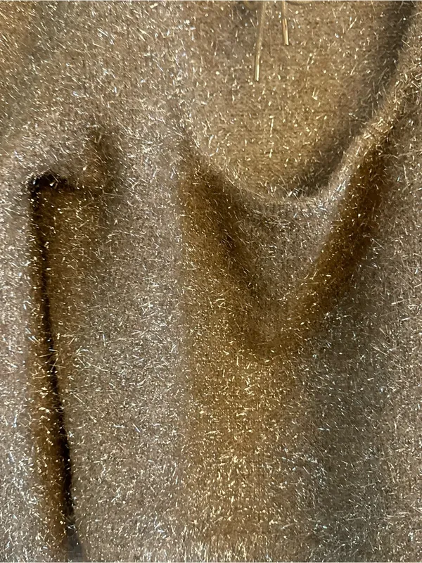 ANTHRO Eyelash Tie Back Pullover Sweater - Image 4