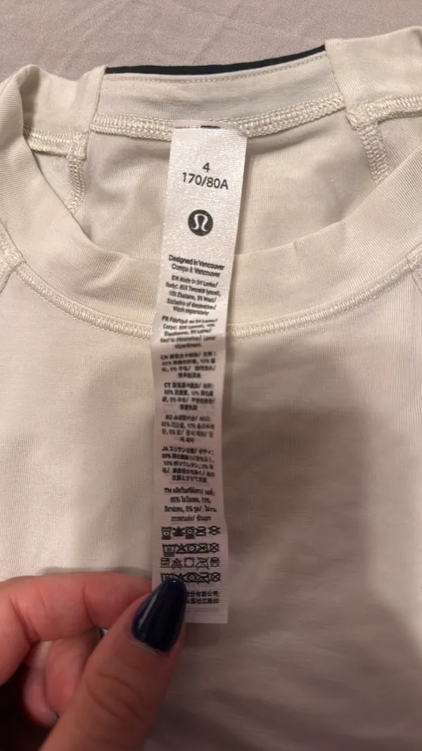 Lululemon White Top - Image 2