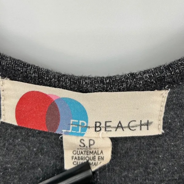 Free People‎ FP Beach Womens Gray Knit Sleeveless Jumpsuit Size Small OB491703 - Image 6