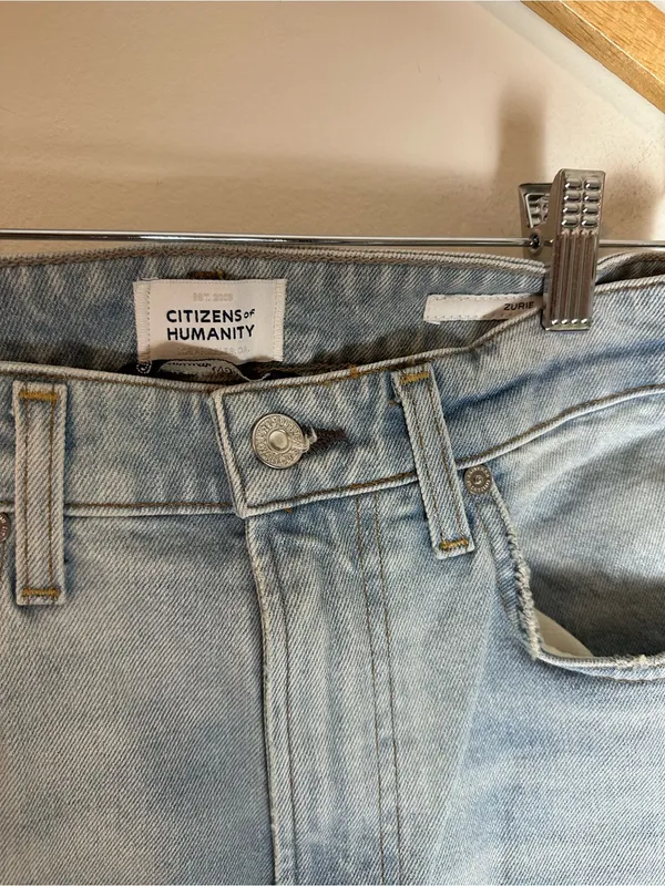 NWOT Citizens of Humanity Zurie straight leg jeans 24 - Image 3