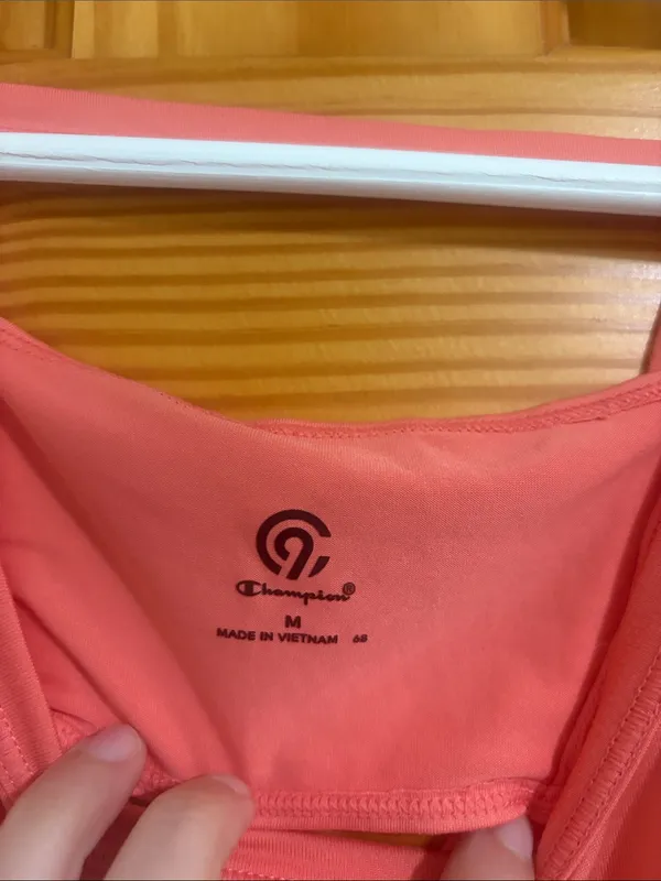 C9 by Champion Size Medium Coral Pink Activewear Tank Top - Image 3