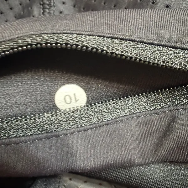 Lululemon Speed Up Mesh Shorts Black Perforated Running Athletic Size 10 - Image 5