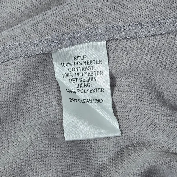 Lulus Elegant Encounter Pewter Sequin Maxi Dress Silver Grey V-Neck Gown Small - Image 9