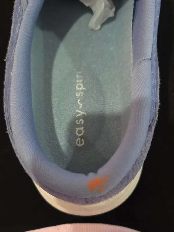 Easy Spirit Women's Traveltime 304 Mule Medium Blue 420 Size 5 Walking Traveling - Image 11